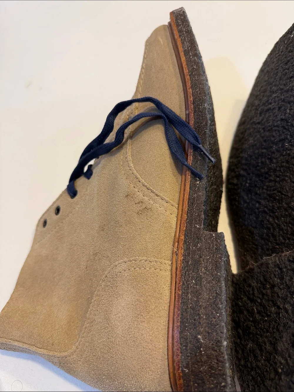 Todd Snyder X Alden Suede Boots Sz 11.  New with scuffs. Bag3